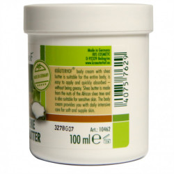 Cremă de Corp Krauterhof cu Unt de Shea, 100ml – Nutriție Intensă și Protecție pentru Piele Uscată și Sensibilă – Format Practic în Tub – Calitate Germană - Img 2