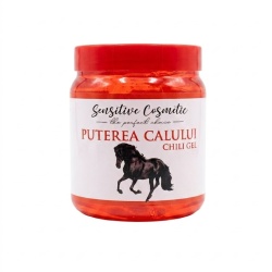 Gel puterea calului cu ardei iute 500ml