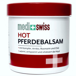 Gel Puterea Calului Hot Medi+ Swiss 250ml