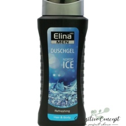 Gel de dus pentru barbati 2in1 Nordic Ice Elina Med 300ml