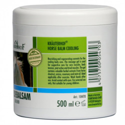 Gel Puterea Calului Krauterhof, 500ml – Balsam Revitalizant cu Efect Răcoritor pentru Relaxare Musculară și Articulară – Format Economic XXL – Calitate Germană - Img 2