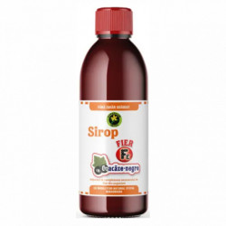 Sirop fier cu coacaze negre fara zahar 500ml