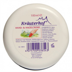 Cremă pentru Mâini și Unghii Krauterhof, 100ml – Tratament Hidratant cu Extracte Naturale și Panthenol – Protecție împotriva Uscăciunii și Fortificarea Unghiilor – Calitate Germană - Img 2