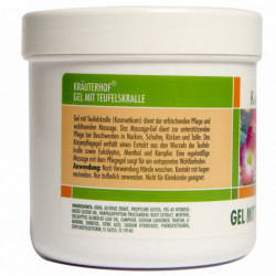 Gel cu Gheara Diavolului Krauterhof, 250ml – Gel Antiinflamator pentru Masaj Corporal, Relaxare Articulară și Musculară – Formulă Revigorantă cu Extract de Rădăcină de Harpagophytum – Calitate Germană - Img 2