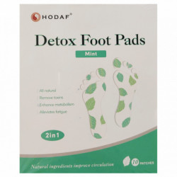 Plasturi detoxifianti pentru talpi - Menta 10 buc