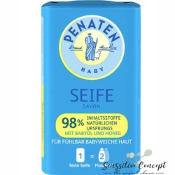Sapun pentru copii pentru curatare delicata, cu ulei pentru bebelusi si miere, Penaten, 90 gr