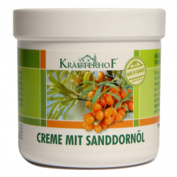 Cremă de Corp Krauterhof cu Ulei de Cătină, 250ml – Hidratare Intensă, Vitaminizare și Regenerare pentru Piele Uscată și Sensibilă – Protecție Antioxidantă – Calitate Germană