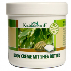 Cremă de Corp Krauterhof cu Unt de Shea, 250ml – Hidratare Intensă și Nutriție pentru Piele Uscată și Sensibilă – Protecție și Elasticitate – Calitate Germană