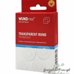 Plasturi rotunzi transparenti x 20buc