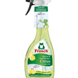 Soluție de curățare pentru Baie și Duș Frosch Citrus, 500 ml
