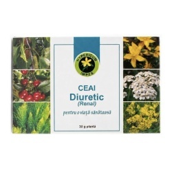 Ceai Diuretic (Renal) Vrac Hypericum, pentru afecțiuni urinare, 100% natural, 30 g