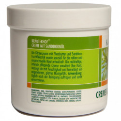 Cremă de Corp Krauterhof cu Ulei de Cătină, 250ml – Hidratare Intensă, Vitaminizare și Regenerare pentru Piele Uscată și Sensibilă – Protecție Antioxidantă – Calitate Germană - Img 2
