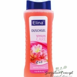 Gel de dus si sampon 2in1 Sensual Care Elina Med 300ml