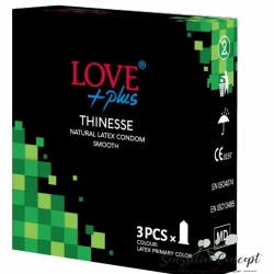 Prezervative love plus thinesse 3 buc