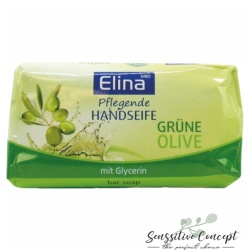 Sapun solid cu masline verzi si glicerina 100g Elina Med