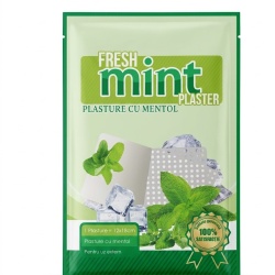 Set 50 Plasturi cu Mentol Fresh Mint Plaster – Pachet Economic, 12x18 cm, Calmare și Revigorare - Img 3