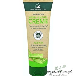 Herbamedicus Crema pentru maini si unghii cu aloe vera 125ml