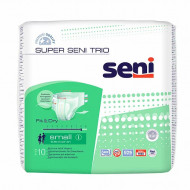 Scutece adulți SUPER SENI TRIO S 10 buc