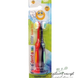 Set 2 periute de dinti Elina Dent Bobby Smile Duo pentru copii 4-7 ani