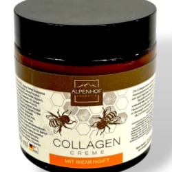 Cremă Antirid cu Colagen și Venin de Albine Alpenhof, 100ml, Efect de Lifting Natural (Botox-Like), Regenerare Intensă pentru Față și Decolteu, Calitate Premium Germania