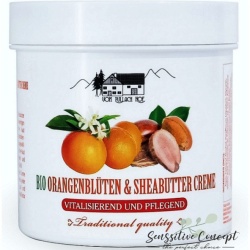 Crema organica cu floare de portocala si unt de shea 250ml