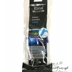 Set lame de ras cu aloe vera 2 straturi, 8 bucati Elina Men