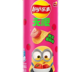 Chipsuri Lay's Minions, aroma de rosii, 62g
