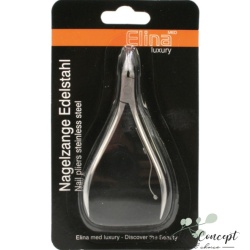 Cleste pentru pedichiura, unghii si cuticule inox 9cm Elina Med