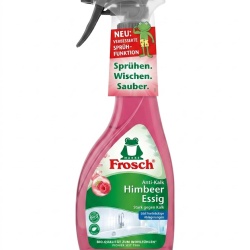 Descriere Produs: Soluție Anti-Calcar Frosch cu Oțet de Zmeură, 500ml