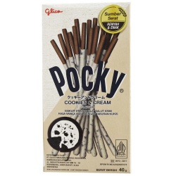 POCKY betisoare de biscuit cu aroma de ciocolata alba 40gr
