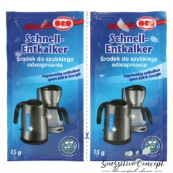 Pudra pentru decalcifiere cafetiere, 2*15 g