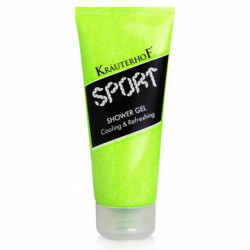 Gel de Duș Sport Krauterhof, 200ml – Gel Revigorant pentru Corp, Ideal după Efort Fizic și Sport – Formulă Energizantă cu Extracte Naturale și Parfum Proaspăt – Calitate Germană