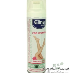 Gel de ras pentru femei cu aloe vera Elina Med 200ml