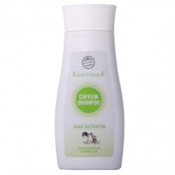 Șampon cu Cafeină Krauterhof, 250ml – Tratament Energizant pentru Stimularea Creșterii Părului – Întărește Rădăcina și Previne Căderea – Formulă cu Panthenol și Vitamina B3 – Calitate Germană