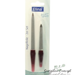 Set 2 pile pentru unghii safir 17 &13cm Elina Med