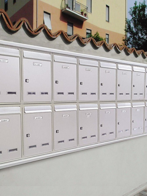 Cutii postale Italia Modular 3 incastrabile in zid sau perete