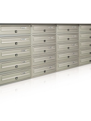 Set de 20 cutii postale Italia model SLIM