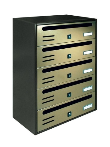 CUBO COMPOSTO Rivista Orizzontale set de 5 cutii postale format de revista cubo composto diverse culori