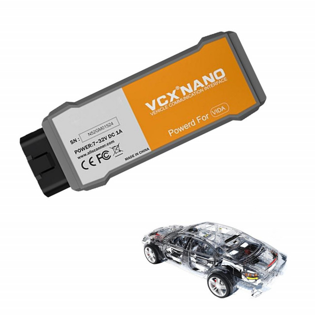Interfata diagnoza Volvo DiCE 2014d VXDIAG VCX NANO, model dedicat