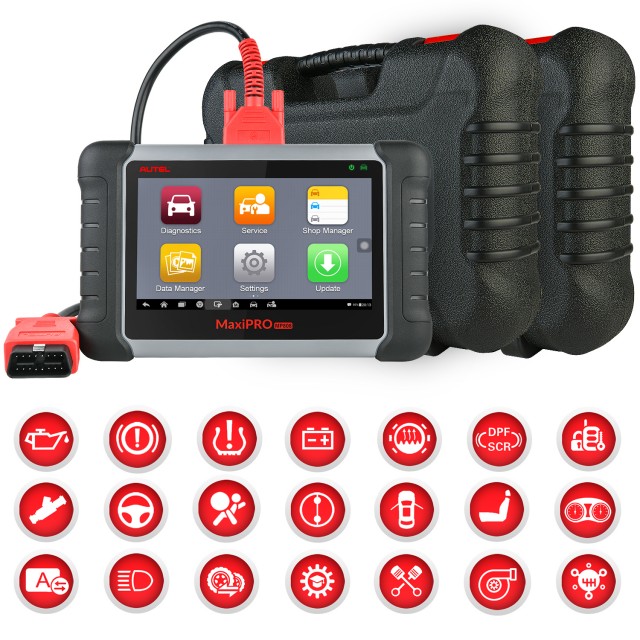 Promotie Tester Diagnoza Auto Profesional Original Autel Maxipro Mp K Update Online