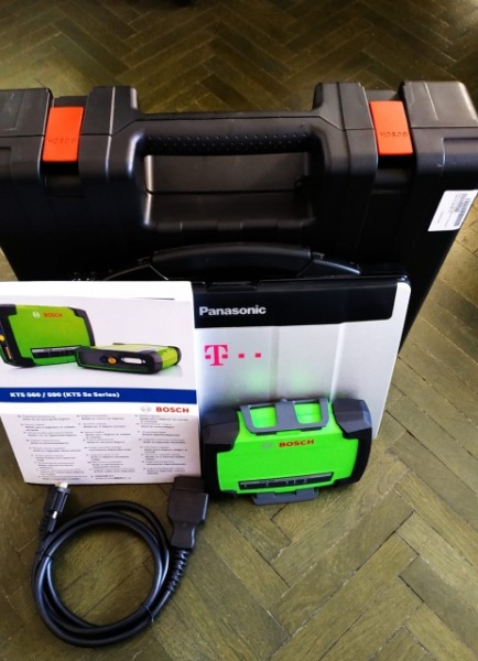 BOSCH KTS 560 tester auto diagnoza pentru autoturisme/utilitare mici, OBFCM disponibil - Img 6