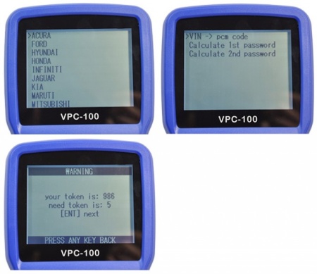 Calculator Immo Pin Code VPC-100 - toate marcile de masini 500 tokens - Img 5