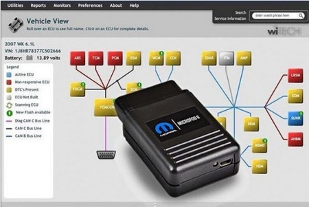 Diagnoza Witech MicroPod 2 V17.03.10 MicroPod2 pentru Chrysler Dodge Jeep Fiat - Img 8