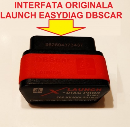 Interfata auto Launch X431 EasyDiag Dbscar Original cu tableta Huawei 10 Inch, Husa Thoughbook - Img 5