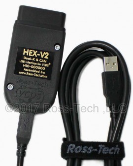 Interfata de diagnoza Vag Com Originala Ross-Tech Hex Can V2: VW