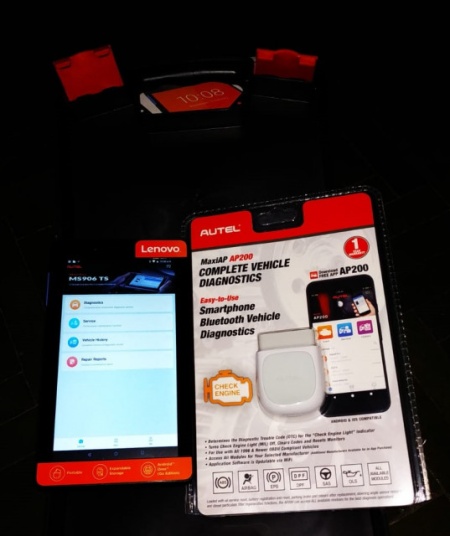 Interfata diagnoza Vw Bluetooth OBD2 MaxiAP AP200 full software Volkswagen - Img 6
