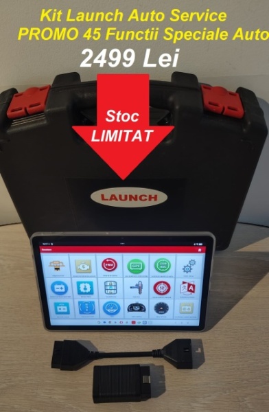 Kit PROMO Interfata auto Launch X431 Dbscar6/DS401 + Tableta Android 10.1 Inch, Full Activata Service Auto Multimarca Turisme + Autoutilitare 12V, Limba Romana, OBFCM activ, Raport PDF, 45 Functii Speciale, Licenta Nelimitata - Img 8
