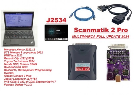 Kit Tester Auto Profesional Multimarca Turisme &amp; Autoutilitare Mercedes, VW, Renault, BMW, Opel, Ford, Toyota, Nissan, Subaru, Jaguar: Laptop/Tableta Touchscreen Inclusa ! - Img 8