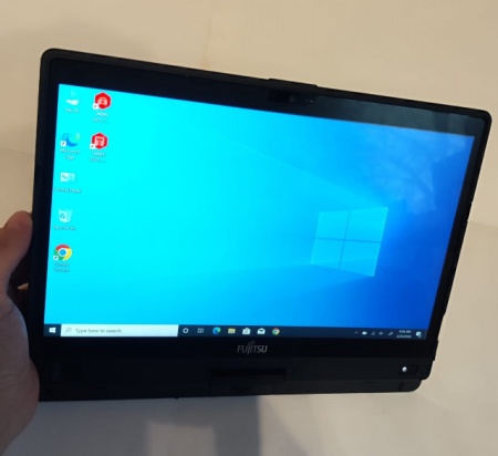 Laptop Tableta Touchscreen Fujitsu T939 I5 8365U FHD IPS 512GB 16GB DDR4 UltraBook Touch/Pliabil, Aluminiu, Senzor Soc, Cititor Amprenta, Windows activat - Img 7