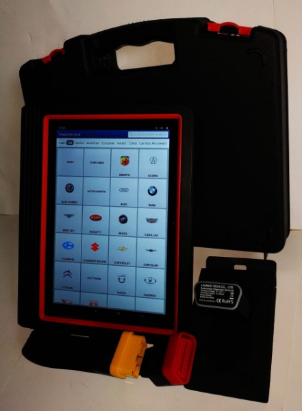Nou Kit Tester Auto Launch V+ Dbscar6 + Tableta noua Launch X431 ecran 10.1 Generatia2 Conector integrat + OBFCM+ HayneXPro + Masini Electrice + Camioane - Img 6